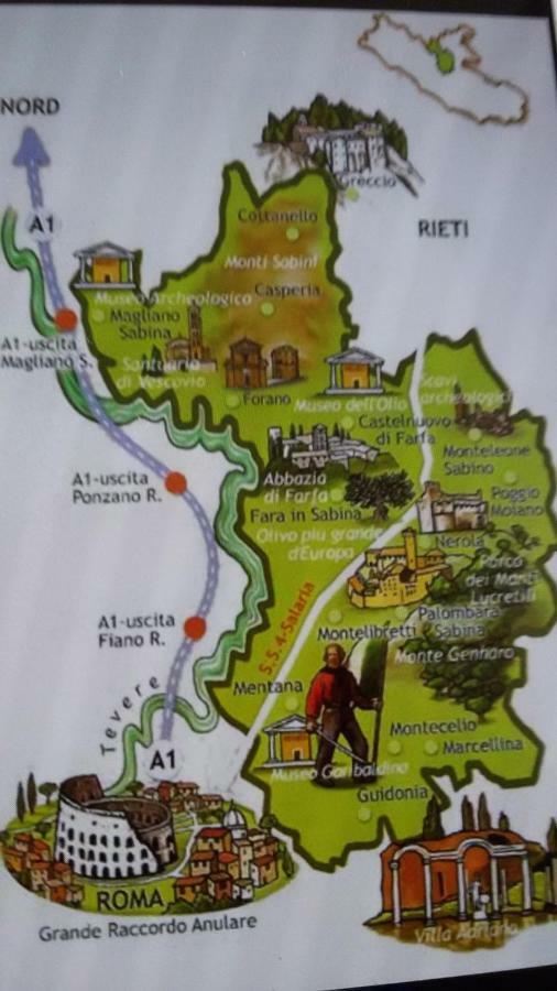 B&B In Sabina Poggio Nativo Ngoại thất bức ảnh